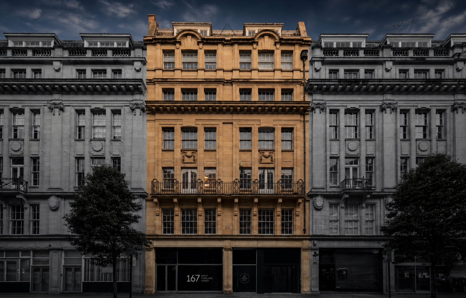 Cloudsaber office at 167 Great Portland Street, London